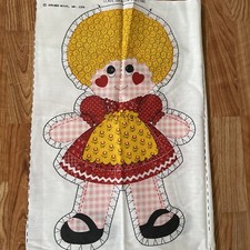 boneca de pelúcia springs mills corte e costura menina loira comprar usado  Enviando para Brazil