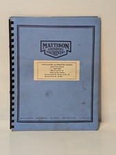 Mattison rotary surface for sale  Chicago