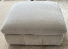 Cream footstool opens for sale  BIRMINGHAM