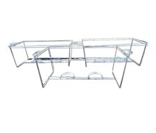 Silver catering racks for sale  East Chicago