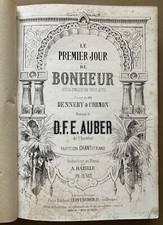 Auber partition chant d'occasion  Roye