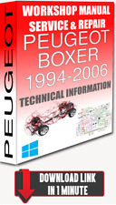 Serviço Oficina Manual e Reparo PEUGEOT BOXER 1994-2006 +FIAÇÃO | PARA DOWNLOAD comprar usado  Enviando para Brazil