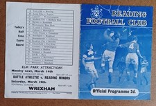 1959 reading reserves for sale  SUNBURY-ON-THAMES