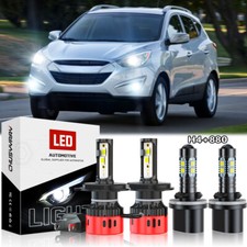 Usado, Combo de lâmpadas de neblina para faróis de LED H4+880 6000K para Hyundai Tucson 2010-2013 comprar usado  Enviando para Brazil