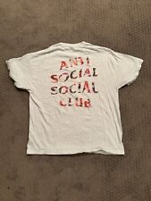 Camisa branca clube social anti-social logotipo floral tamanho grande ASSC comprar usado  Enviando para Brazil