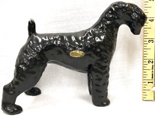 Usado, Estatueta de cachorro KERRY BLUE TERRIER DÉCADA DE 1940 - OSCAR MORTENS pintada, escultura de arte fina comprar usado Usado, Estatueta de cachorro KERRY BLUE TERRIER DÉCADA DE 1940 - OSCAR MORTENS pintada, escultura de arte fina comprar usado  Enviando para Brazil