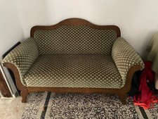 Nostalgie couch livgrün gebraucht kaufen  Mölsheim, Mörstadt, Offstein