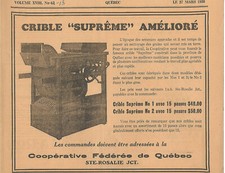 1930 publicité originale d'occasion  Expédié en Belgium