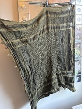 Shemagh green scarf for sale  TWICKENHAM