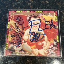 RED HOT CHILI PEPPERS ASSINADO Give It Away CD Capa Beckett Certificado de Autenticidade, usado comprar usado  Enviando para Brazil