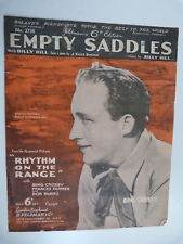 Songs empty saddles for sale  CARNFORTH