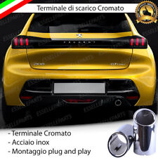 Terminale scarico cromato usato  Napoli