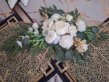 Weißes rosengesteck hochzeit gebraucht kaufen  Sonneberg