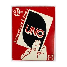 Mattel Cardgame UNO (40º Aniversário Ed) Caixa Muito Bom+/Excelente comprar usado Mattel Cardgame UNO (40º Aniversário Ed) Caixa Muito Bom+/Excelente comprar usado  Enviando para Brazil