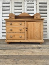 Antique pine chiffonier for sale  WALTON-ON-THAMES