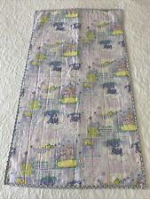 Usado, Colcha de retalhos simples feita à mão de algodão tapete para quarto de bebê 108 cm x 60 cm comprar usado  Enviando para Brazil