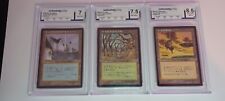 Usado, CMG graded MTG Magic Gathering Gaea's Cradle, Tolarian Academy, Serra's Sanctum comprar usado  Enviando para Brazil
