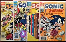 LOTE 5: SONIC The HEDGEHOG 4 histórias em quadrinhos #5 6 7 8 ~1993/1994 ensacadas e embarcadas comprar usado  Enviando para Brazil