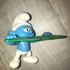 Figurine schtroumpf smurf d'occasion  Baziège
