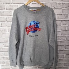 Moletom Vintage Planet Hollywood Adulto XL Cinza Pulôver Orlando  comprar usado  Enviando para Brazil