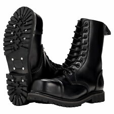 Usado, 10-Loch Ranger Boots Stivali da Combattimento Springer Knightsbridge-Gotico comprar usado  Enviando para Brazil