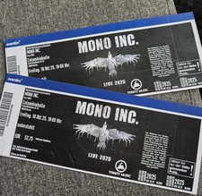 Tickets mono inc gebraucht kaufen  Göttin, -Neustadt