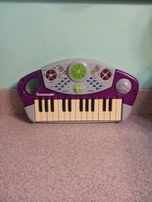 Kawasaki Music 57765 Teclado Piano Infantil Vintage 1999 Testado Efeitos Sonoros Roxos comprar usado  Enviando para Brazil