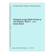 Wielands ausgewählte werke gebraucht kaufen  Lahstedt