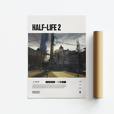 Pôster/impressão de arte de videogame Half-Life 2 (2004) comprar usado  Enviando para Brazil