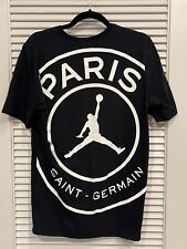 Usado, Camiseta Jordan Paris Saint Germain preta PSG média comprar usado  Enviando para Brazil