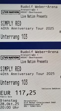 Tickets simply red gebraucht kaufen  Fellbach