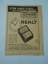 Advertising 1952 real d'occasion  Expédié en Belgium