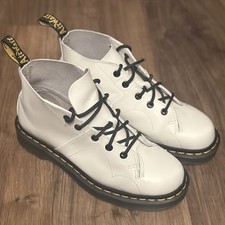 Botas femininas brancas Church Monkey Dr Martens tamanho 7 comprar usado  Enviando para Brazil