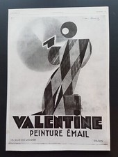 Peinture valentine publicite d'occasion  Bar-sur-Aube