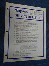 Triumph t140v t140e for sale  STONE