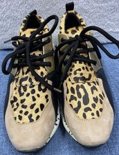 Tênis plataforma metálica STEVE MADDEN penhasco estampa animal cabelo de vaca tamanho 8.5 comprar usado  Enviando para Brazil