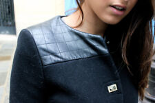 Manteau laine cuir d'occasion Manteau laine cuir d'occasion  Argenteuil