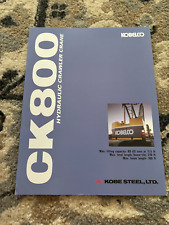 Kobelco ck800 hydraulic for sale  Berlin