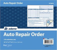 Auto repair order for sale  Arlington