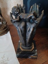 Bronze statue enfant d'occasion  France