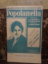 Spartito musicale 1933 usato  Villa Santo Stefano