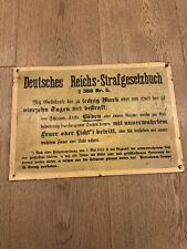 Deutes reichs strafgesetzbuch gebraucht kaufen  Hannover