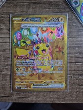 Pokémon pikachu goldkarte gebraucht kaufen  Südbrookmerland