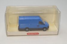 B8 1:87 WIKING 286 01 27 IVECO VAN DE ÔNIBUS TRANSPORTADORA DIÁRIA AZUL NA CAIXA MUITO RARA! comprar usado  Enviando para Brazil