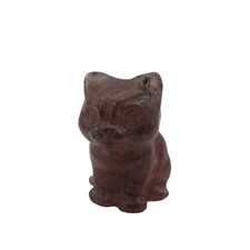 Katze figur kirschquarz gebraucht kaufen  Saarbrücken