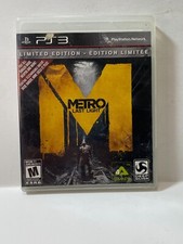 Jeux ps3 metro d'occasion  Expédié en Belgium