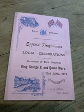 Coronation 1911 city for sale  ALFRETON