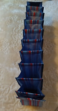 Blue red hanging for sale  LINLITHGOW