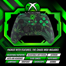 CONTROLADOR DE FOGO RÁPIDO PERSONALIZADO XBOX ONE SERIES - MOD ANTI RECUO CHAOS - FOLHA DE ERVA DANINHA comprar usado CONTROLADOR DE FOGO RÁPIDO PERSONALIZADO XBOX ONE SERIES - MOD ANTI RECUO CHAOS - FOLHA DE ERVA DANINHA comprar usado  Enviando para Brazil
