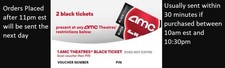 Amc movies black for sale  Springfield